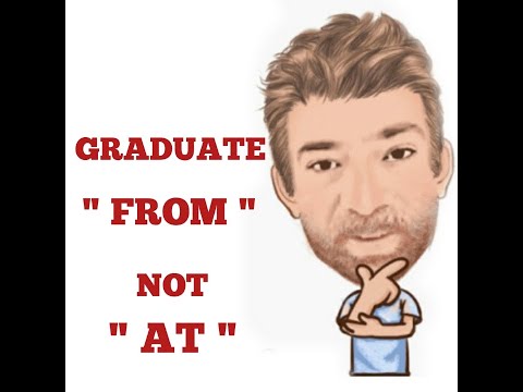 English Tutor Nick P Lesson (553)  Graduate From not at