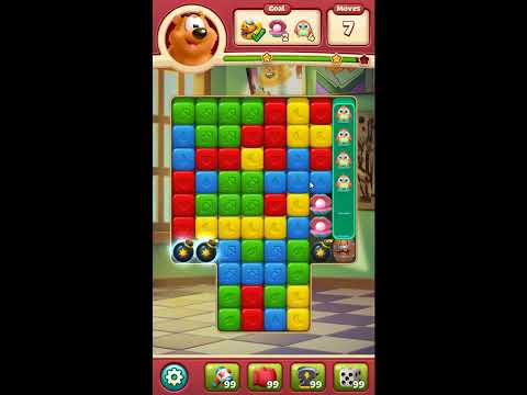 Toon Blast Level 7435 - NO BOOSTERS 🐻🐺🐱 | SKILLGAMING ✔️