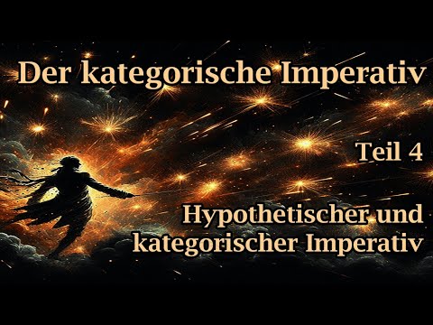 Der kategorische Imperativ 4: Hypothetischer und kategorischer Imperativ
