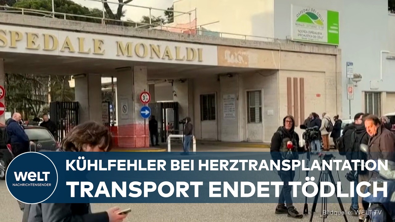 NEAPEL: Kind stirbt nach Kühlfehler bei Herztransplantation – Staatsanwalt ermittelt