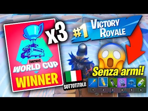 QUESTO PRO PLAYER VINCE 3 PARTITE di FILA SENZA ARMI nella WORLD CUP! Assurdo! 😲