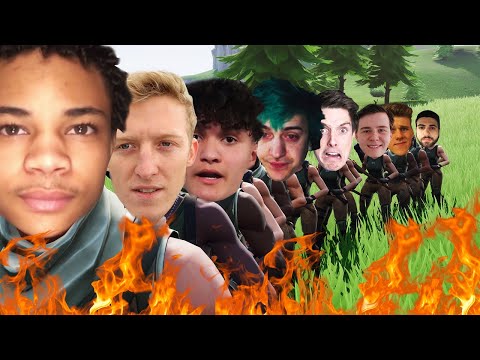 ROASTING all Fortnite Youtubers...