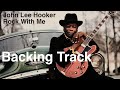 John Lee Hooker Style Backing Track | Rock With Me | A Minor