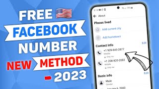How to Create Facebook Account Without Phone Number |  Free USA Facebook Account - Dingtone