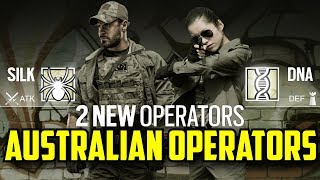 Rainbow Six Siege Australian Operators Silk & DNA Special Forces TAG Year 3 Season 3 Fan made