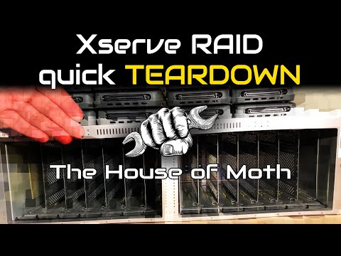 A quick teardown of the Xserve RAID