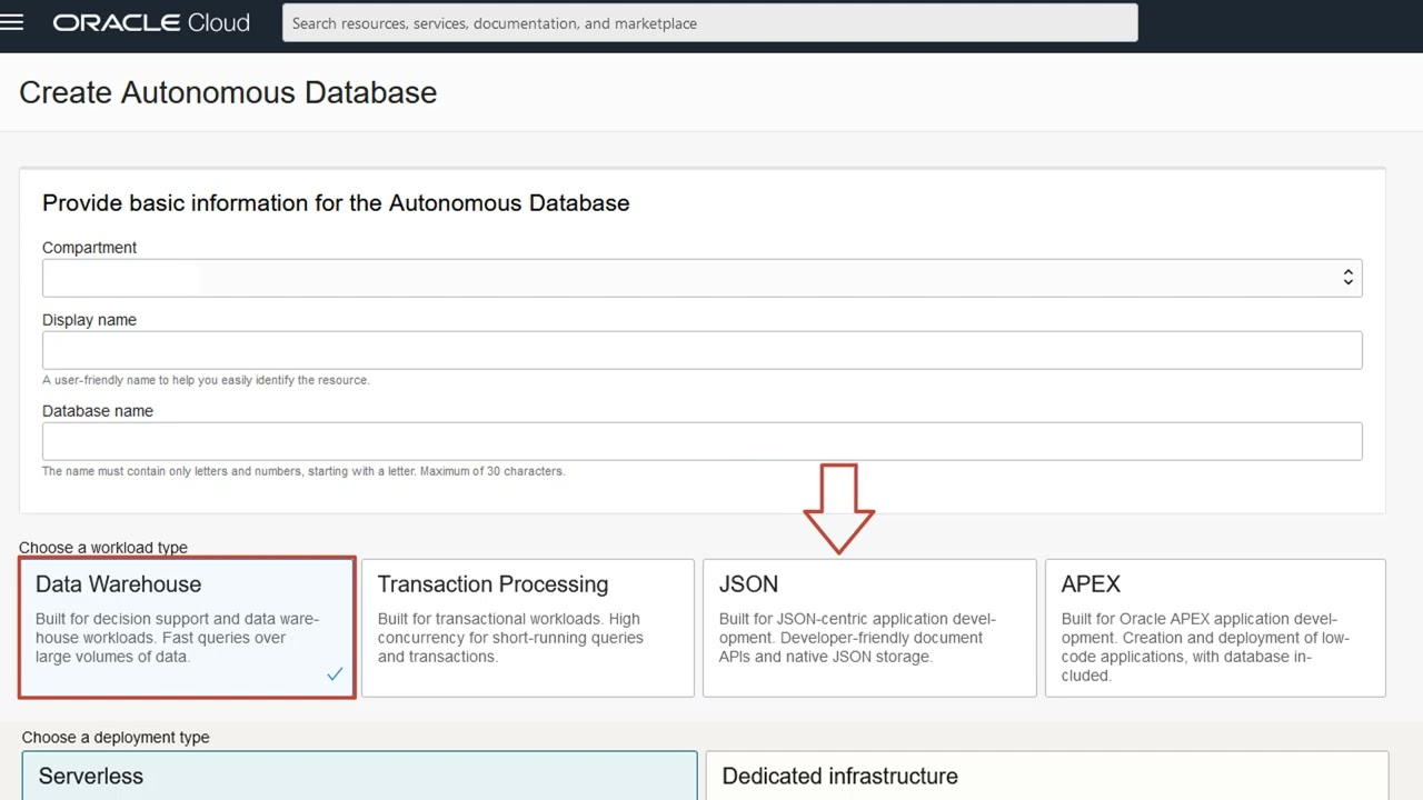 Get Started with Oracle Autonomous Database