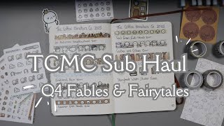 TCMC Haul - Q4 Snail Mail and Washi Wizard (Fables & Fairy Tales)
