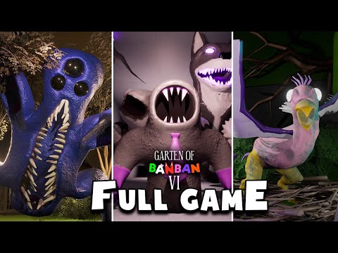 Garten of Banban 6 - FULL GAME Walkthrough & Ending (No Commentary)
