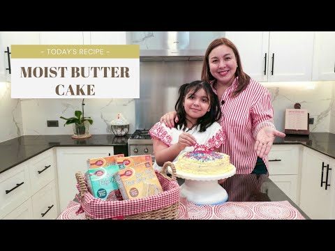 MARJORIE'S KITCHEN: MOIST BUTTER CAKE | Marjorie Barretto