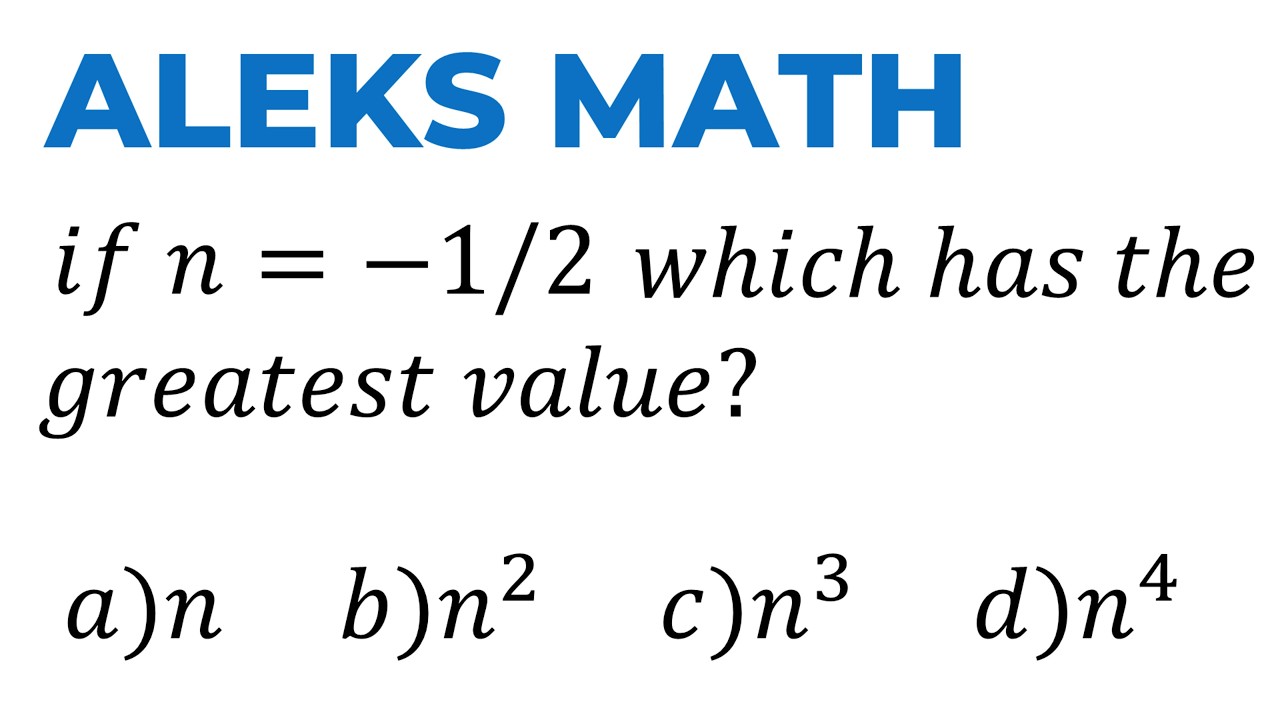 ALEKS Math Placement Exam 2026 Practice