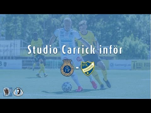 Studio Carrick inför Gefle IF - IFK Haninge med Josef C och Daniel Theorin