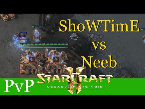 ShoWTimE vs Neeb (PvP) - WCS Valencia - Starcraft 2: LotV Profi Replays [Deutsch | German]