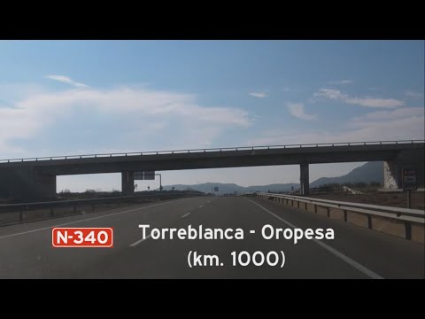 [E] N-340, part 7: Torreblanca - Oropesa (km. 1000)