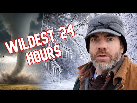 Tornadoes, Ice, and Snow — All in One Day