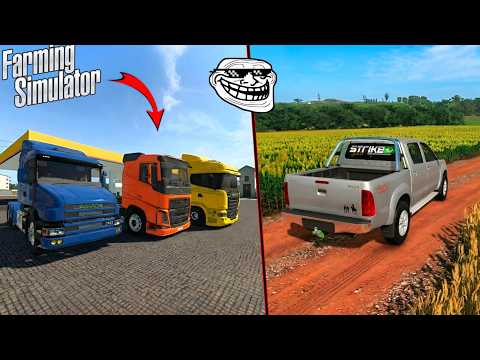 Testing the NEW Brazilian map in Farming Simulator 23 MOBILE 🇧🇷😎