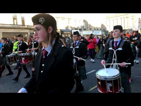 Stockbridge Pipe Band at Diwali Festival Edinburgh