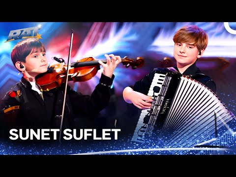 Acordeon și Vioară Care AU TOPIT Juriul! | Romanii au Talent