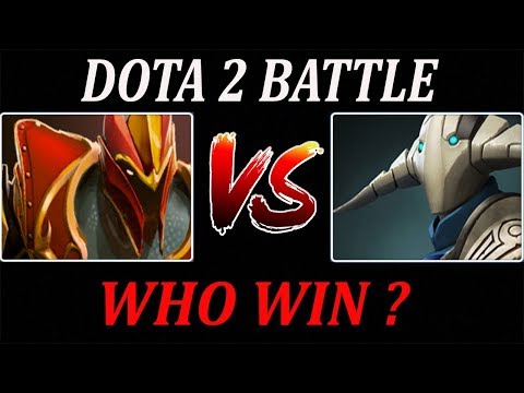 Sven Versus Dragon Knight  - Dota 2 Battle