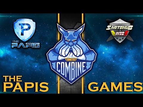 SMITE! 2o Match Final del Smite Combine 3 The Papis vs uRated! The Papis Games #1