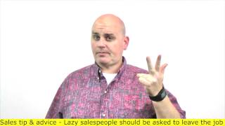 How to motivate lazy salespeople to get back to closing sales again - Scott Sylavn Bell