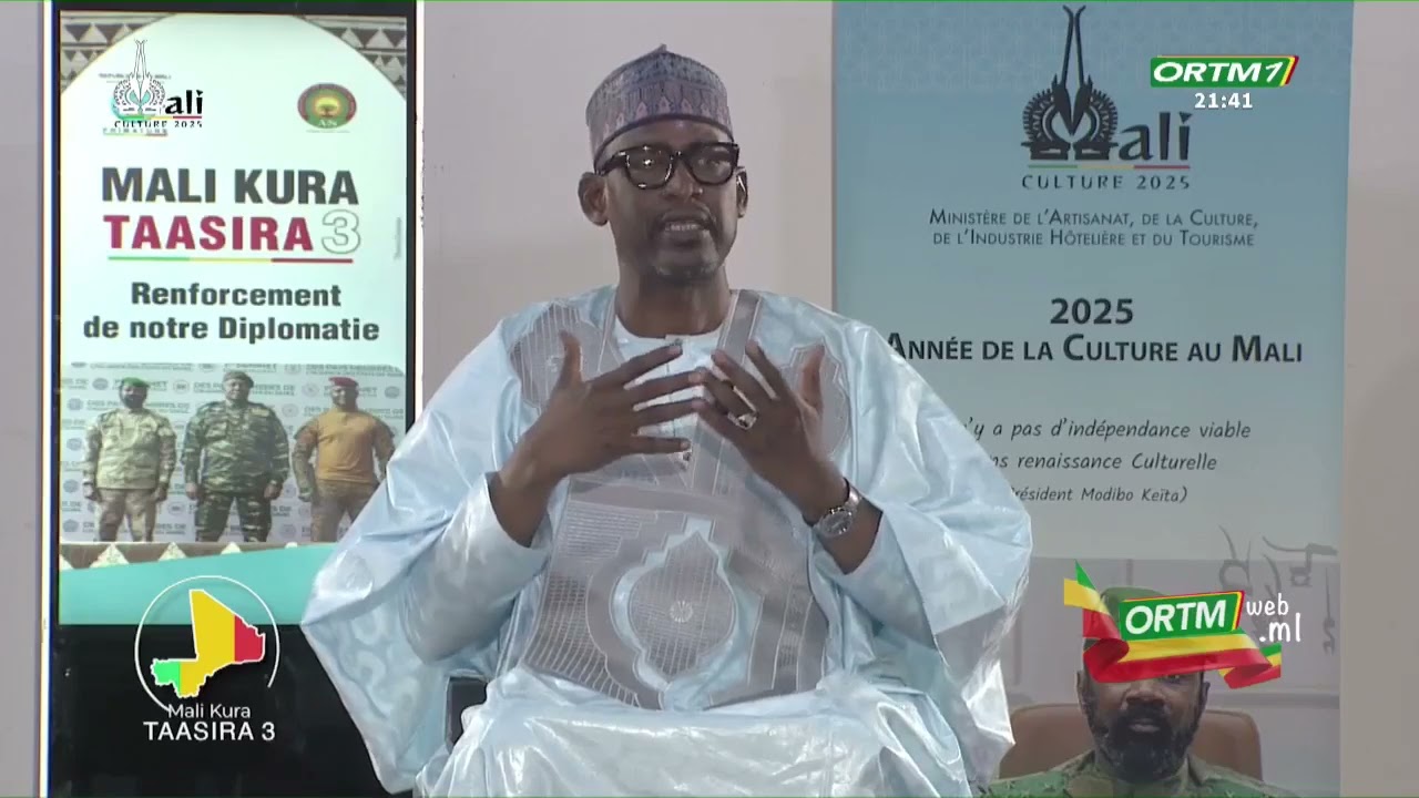Mali Kura Taasira 3 avec M. Abdoulaye DIOP , Ministre des affaires étrangères