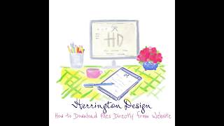 Herrington Design Video on Downloading Embroidery Fonts and Designs from Etsy or other Websites
