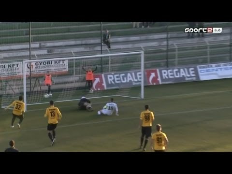 Balázs Benjámin gólja a Kaposvári Rákóczi - Lombard-Pápa FC mérkőzésen