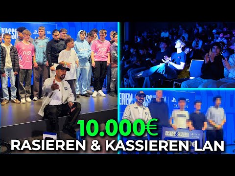 WHO IS THE BEST CONSOLE PLAYER? €10,000 PS5 SHAVE & CASH IN LAN 🔥🤑