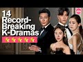 14 Blockbuster Korean Dramas With Record High Viewership!