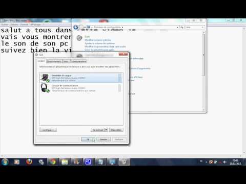 comment augmenter le son de mon p c