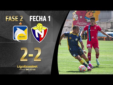 FULL RECAP: DELFÍN SC 2-2 EL NACIONAL | ECUABET LEAGUE SERIES A PHASE 2 - MATCHDAY 1