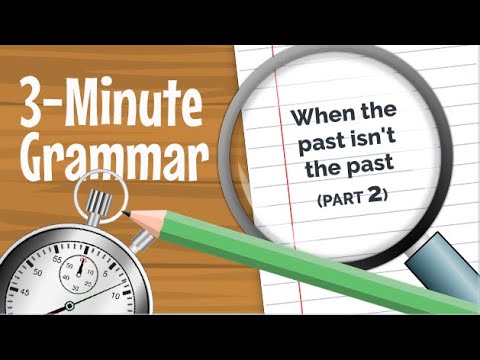 3-Minute Grammar Lesson - Questions, Can, and To (Past Tense)