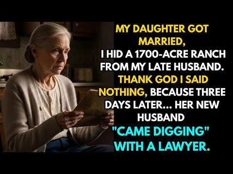 My Daughter Got Married  She Still Doesn’t Know A 1700 Acre Ranch From My Late Husband  Thank God