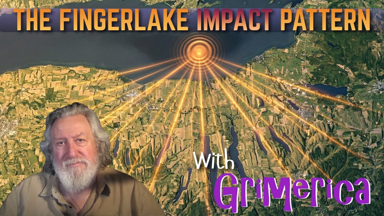 The Finger Lakes All Radiate From The Same Spot