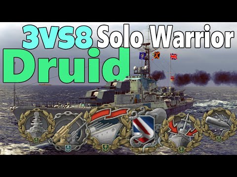 Druid  || Solo Warrior from a 3 vs 8
