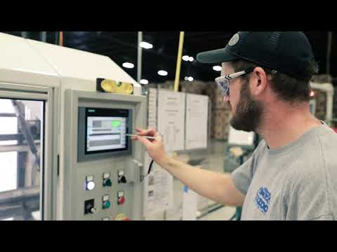 Yazoo Mills' Eberle Zenith 300 In-Line Blade Cutter