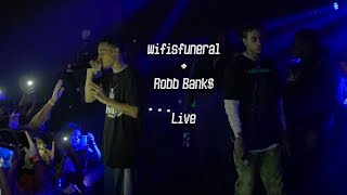 Robb Bank$ + Wifisfuneral CONN3CT3D TOUR Live in Los Angeles @ 1720 Warehouse