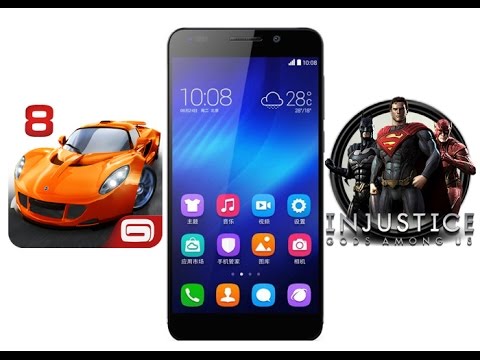 Pruebas con juegos en Huawei Honor 6