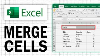 How To Merge Cells in Excel | Tutorial Excel