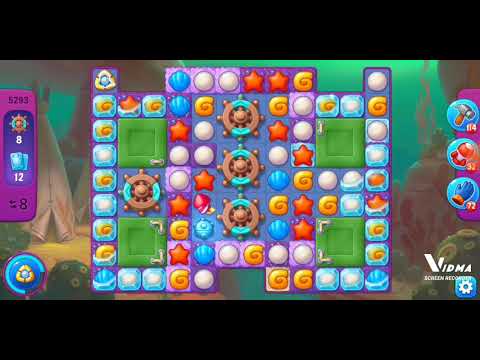 Fishdom. 5293 super hard level no boosters and diamonds