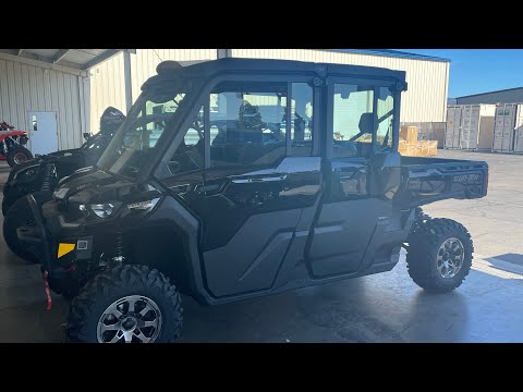 ALL NEW 2023 Can-am Defender Limited Lonestar Edition. First look at JL Audio roof & new doors