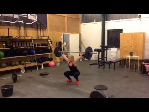 Snatch  37 x 1 rep by Gudrun Holm Jacobsen