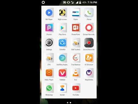 How to hide apps in  micromax q416 canvas pace 4g without use any app