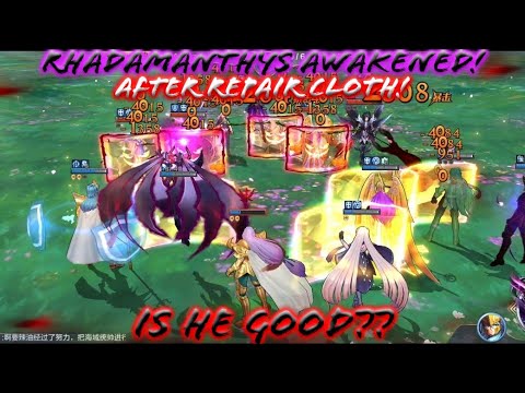 Saint Seiya: Awakening [CN] - Rhadamanthys Awakened Repair Cloth in CN Server test PvP!