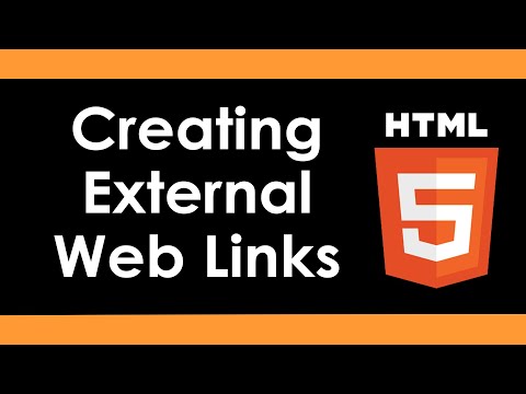 Creating External Links from your Website - Access 2 Learn
