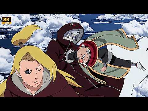 Deidara Vs Tsuchikage | Naruto Shippuden Badass and Funny Moments in Hindi P38