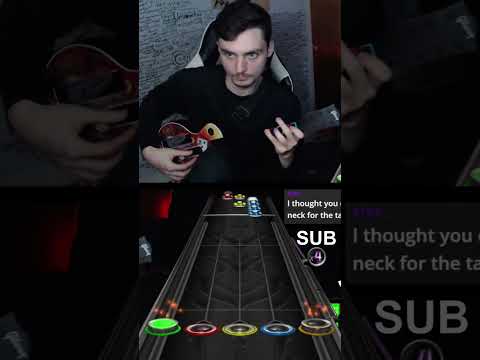 Too much Guitar Hero💀