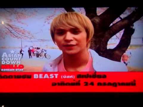 Example for the next week - BEAST @ Asian Countdown [110717]