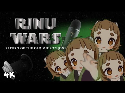 Rinu Wars: Return of the Old Microphone (Blue Yeti x 3DIO Collab) (Ear Touching, Tippity Tappity) 4K